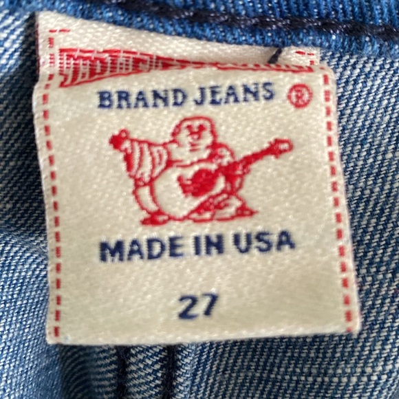 True Religion Women’s Flared Jeans Size 27 . Made in USA - Picture 6 of 7